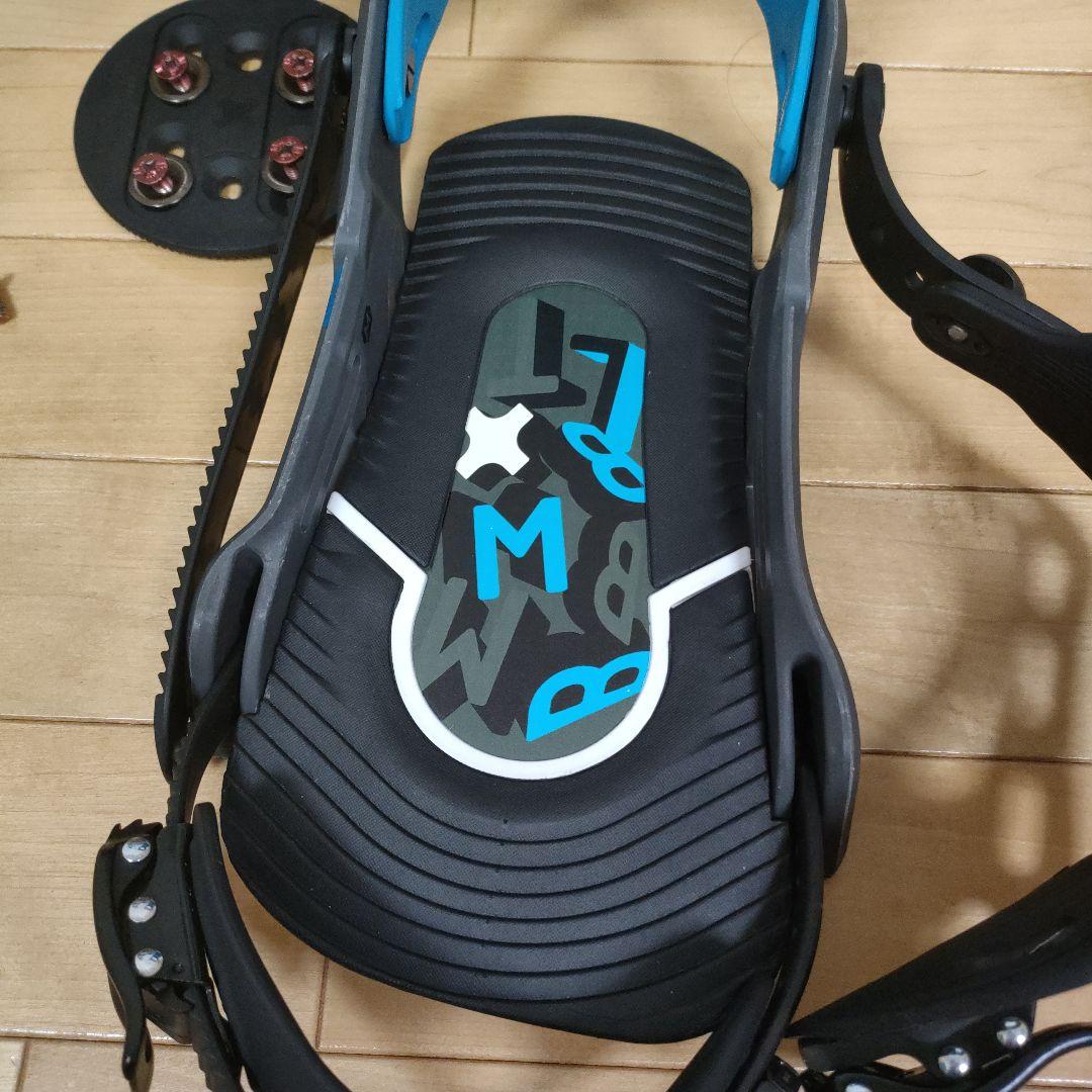 中古美品最終値下げ24-25モデル　ベントメタルビンディング　BOLT　Mサイズ