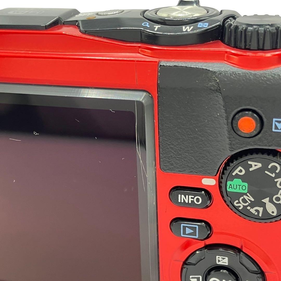 OLYMPUS Tough TG-6 デジカメ　コンデジ　カメラ　赤　動作確認済