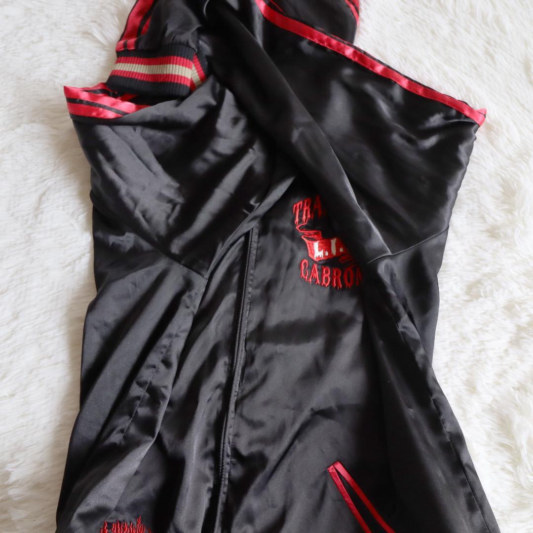 レア✨　大きいサイズ✨　スカジャン　刺繍　新日本プロレス　リバーシブル　内藤哲也