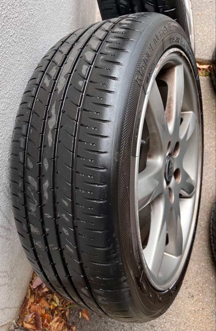 VOLVO850R 純正アルミ 17インチ7J 5穴 タイヤセットPCD:108