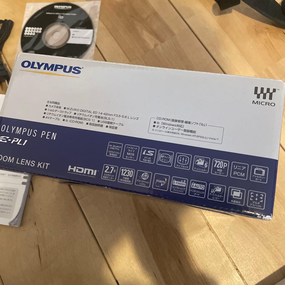 美品 OLYMPUS PEN Lite E-PL1 一眼 ズームレンズキット