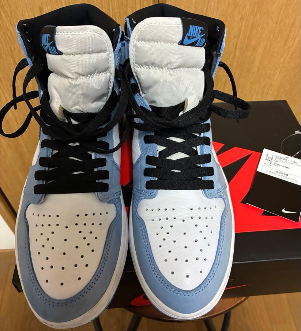 m*9様 ナイキ　エアジョーダン1 ユニバーシティブルー　28.5cm
