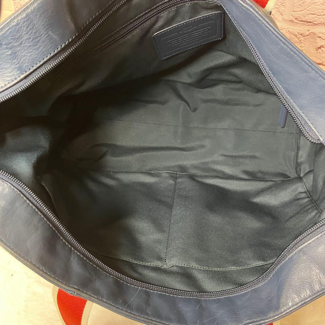 コーチ✨ヘリテージ レザー ユーティリティー A4 2way ビジネスバッグ