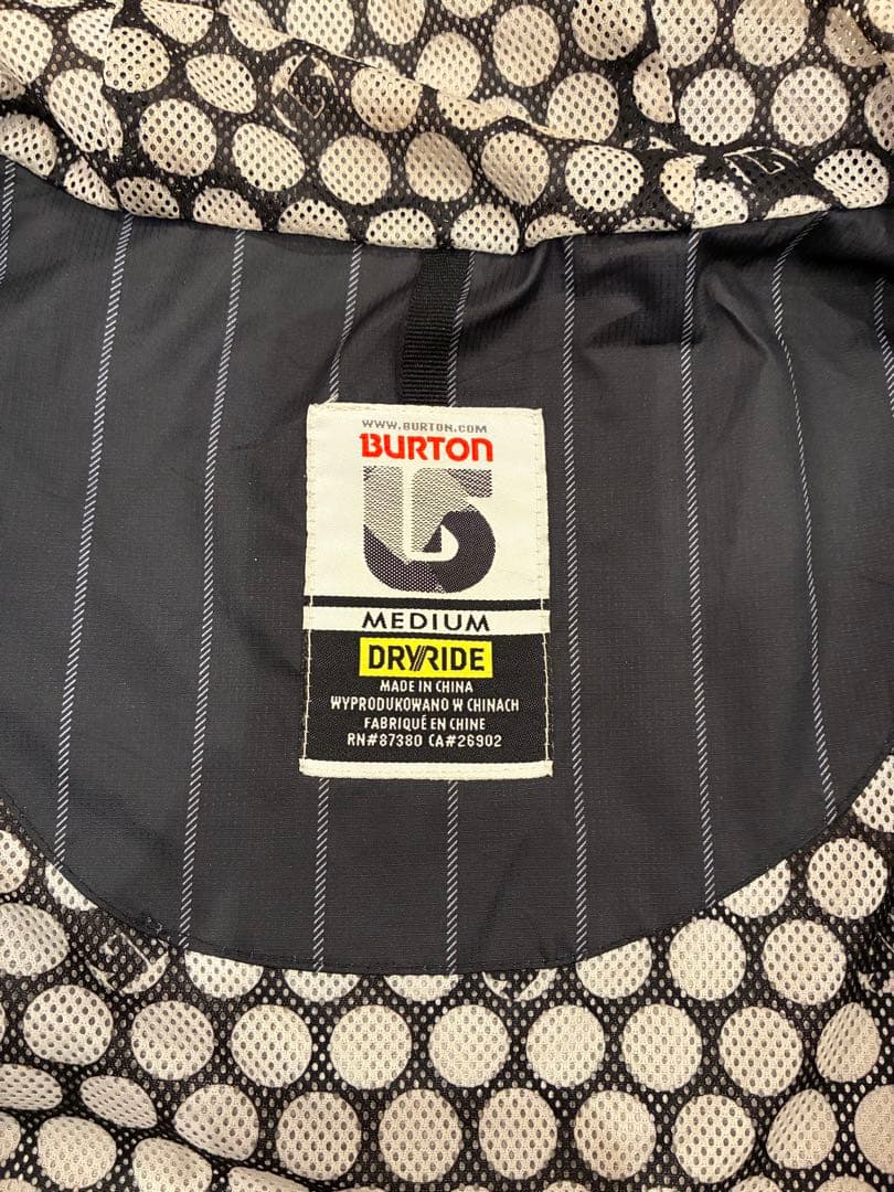 メンズスノボウェア　BURTON バートン　セットアップ　M DRYRIDE