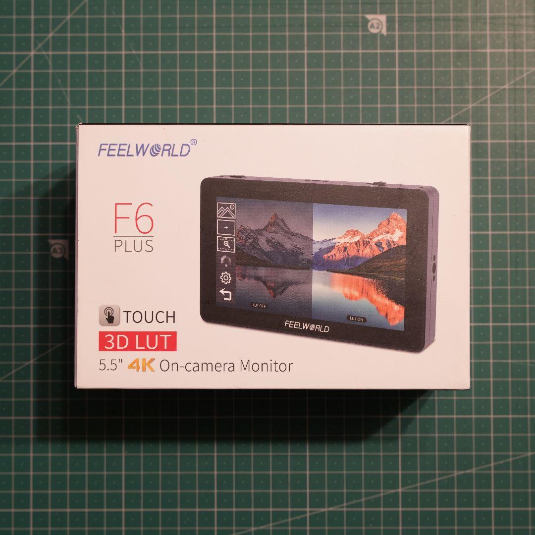 FEELWORLD F6 Plus 外部モニター　ケージ、ハードケース付き