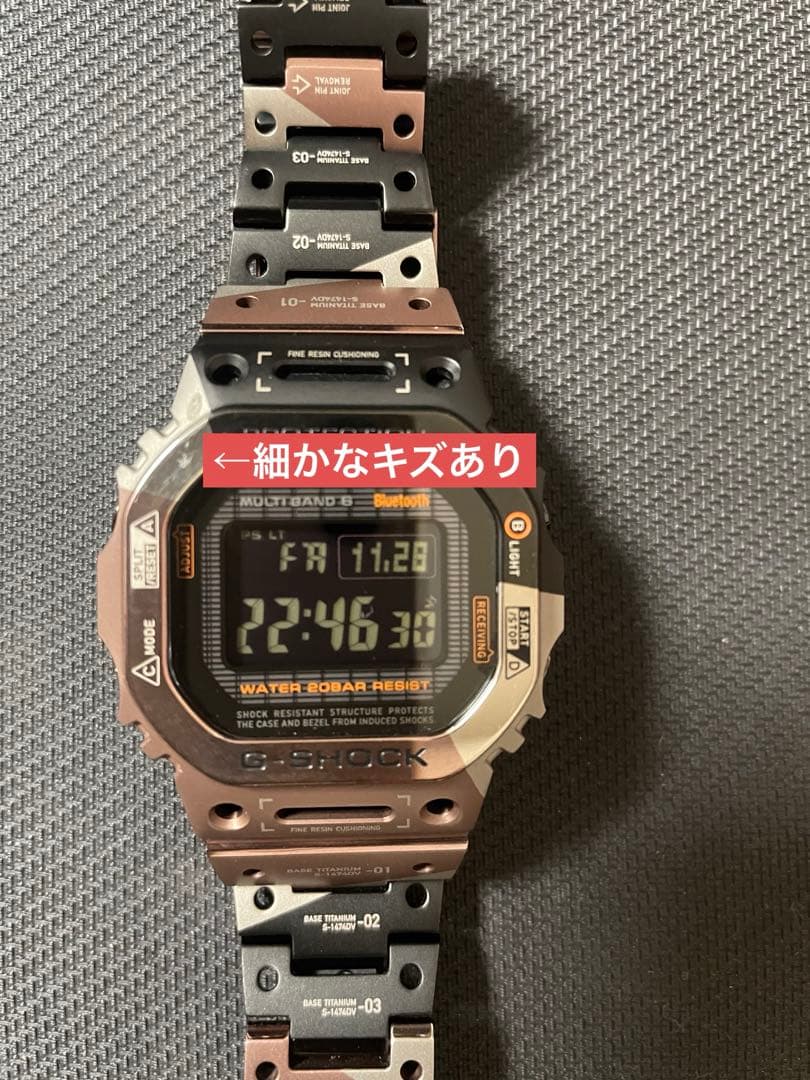 カシオ G-SHOCK 電波時計 GMW-B5000TVB-1JR TI