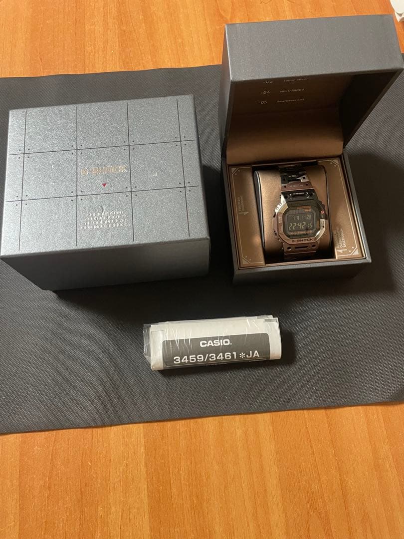 カシオ G-SHOCK 電波時計 GMW-B5000TVB-1JR TI