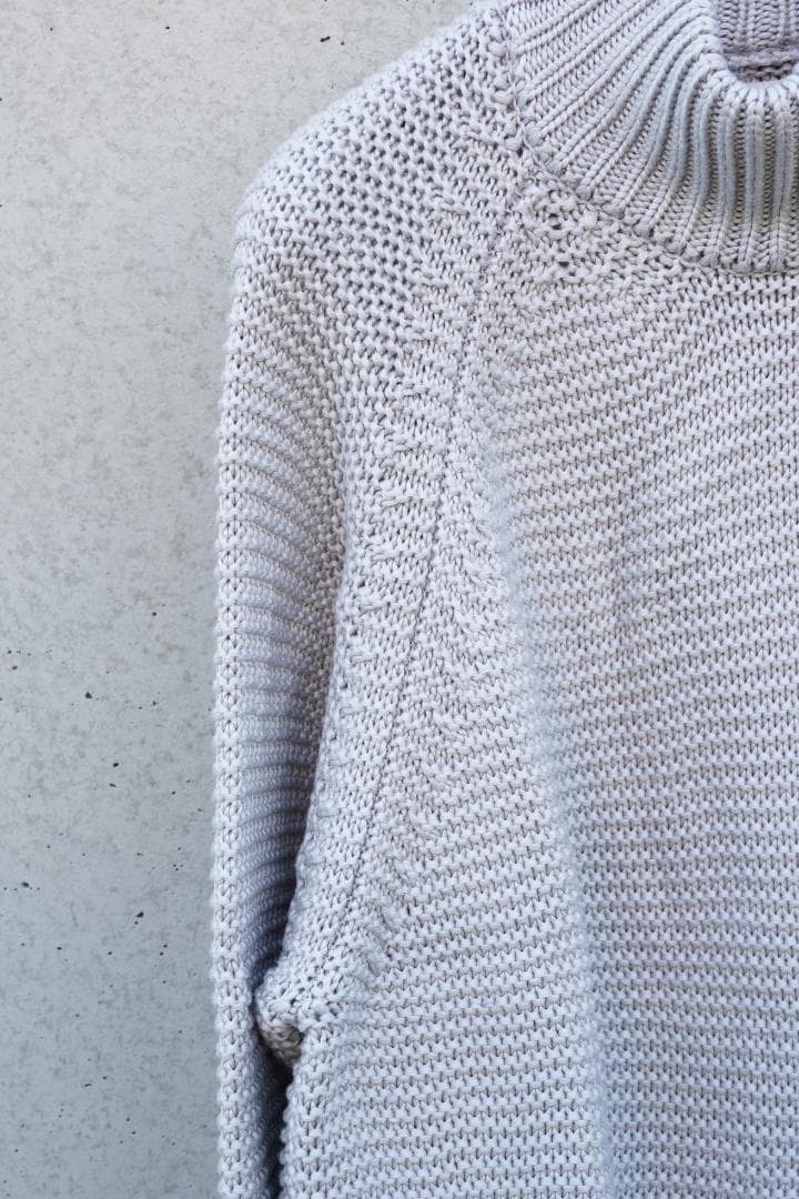 C.E（シーイー）MOCK TURTLE KNIT 21AW M グレー ニット