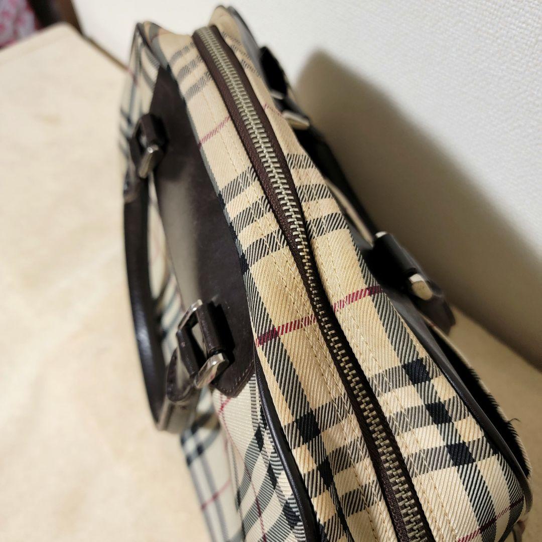 BURBERRY ボストンバッグ チェック柄