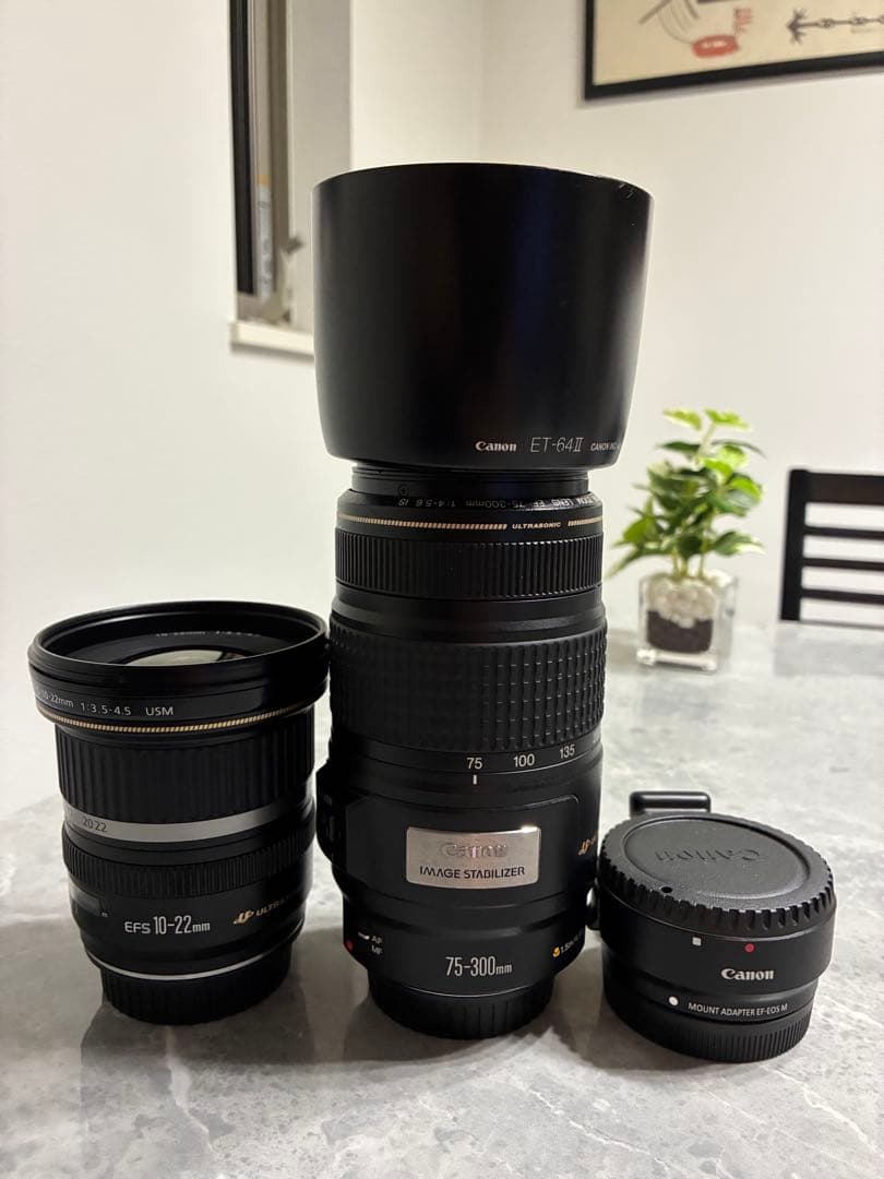 けい⭐︎プロフ必読⭐︎様 レンズ2本 & マウントアダプター