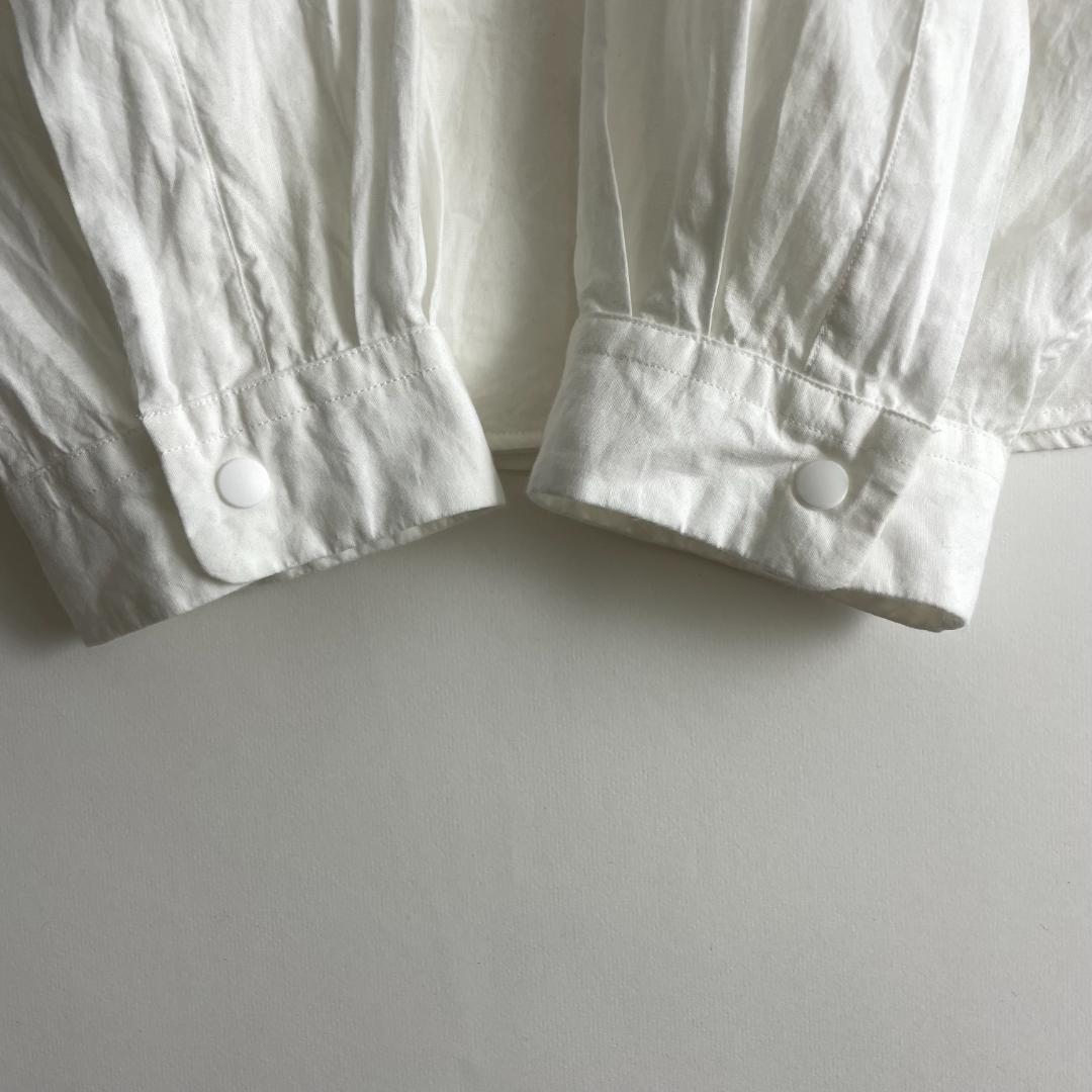 YAECA (J) 大きめ コンフォートシャツ M ワイド ビッグ 白無地