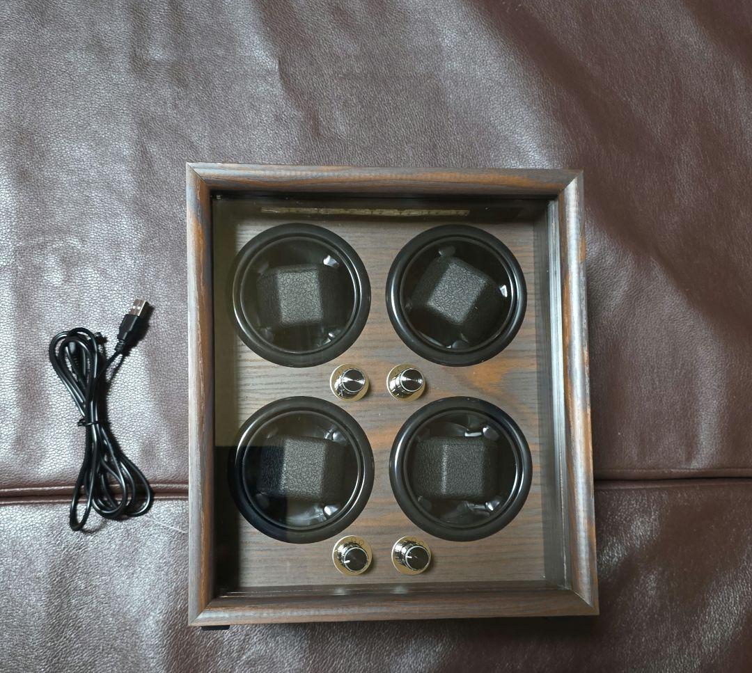 ワインディングマシーン 木製 4本巻き！【美品】