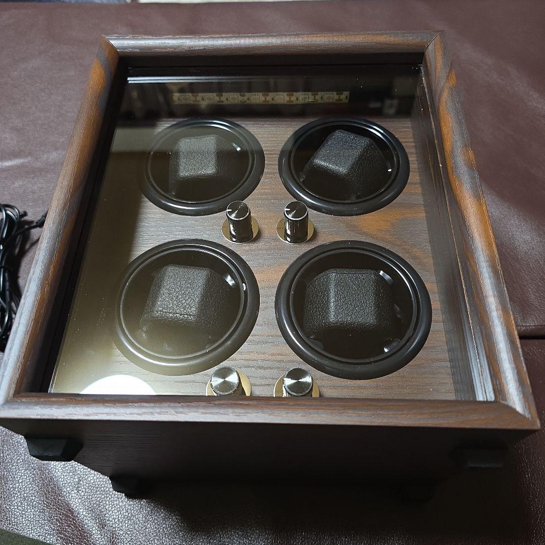 ワインディングマシーン 木製 4本巻き！【美品】