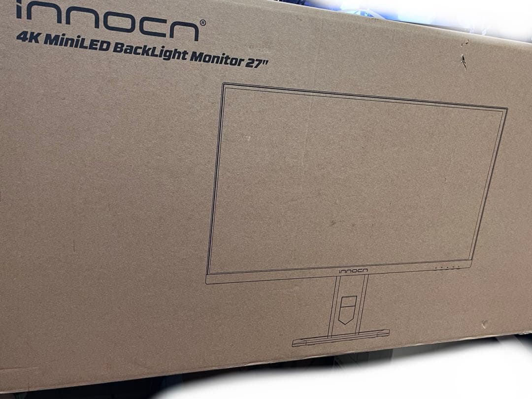 INNOCN 27M2V 4KミニLEDモニター 27インチ ゲーミングモニター