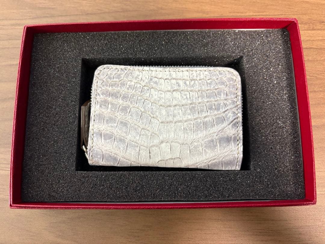 【未使用】限定値下げ　ヒマラヤ　クロコダイル　ケース　　財布