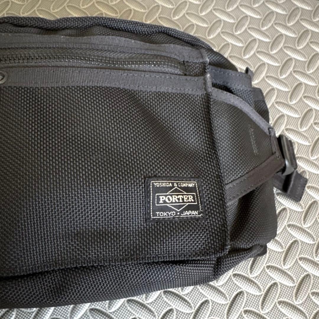 PORTER ボディバッグ HEATウエストバッグ Lサイズ 吉田カバン