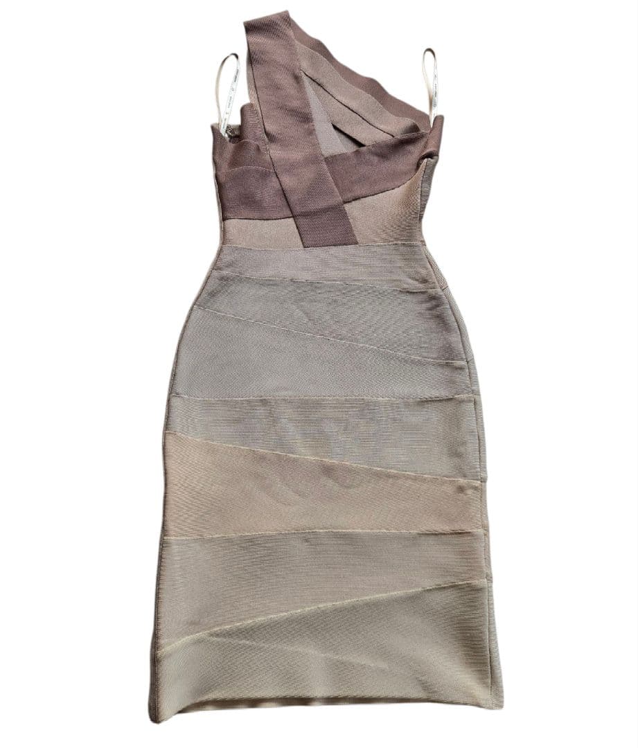 HERVE LEGER♡ワンショルダーバンテージミニドレス