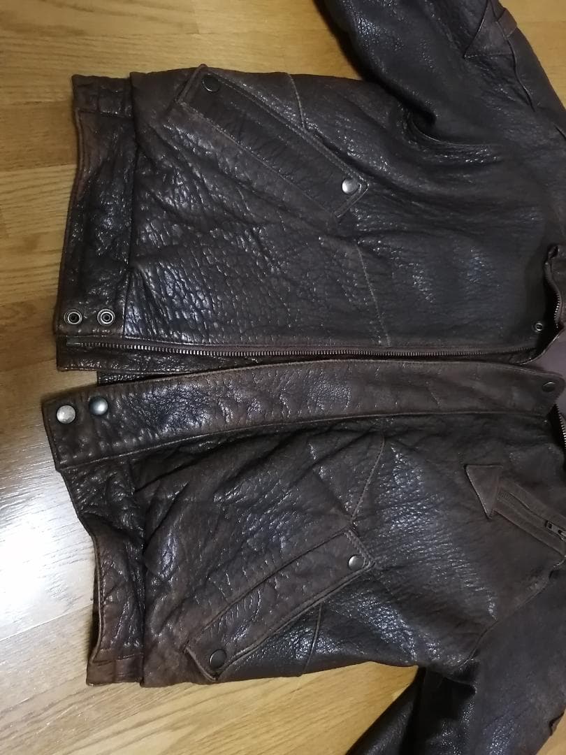 ぜん　KADOYA カドヤ MACEES レザージャケット　Lサイズ