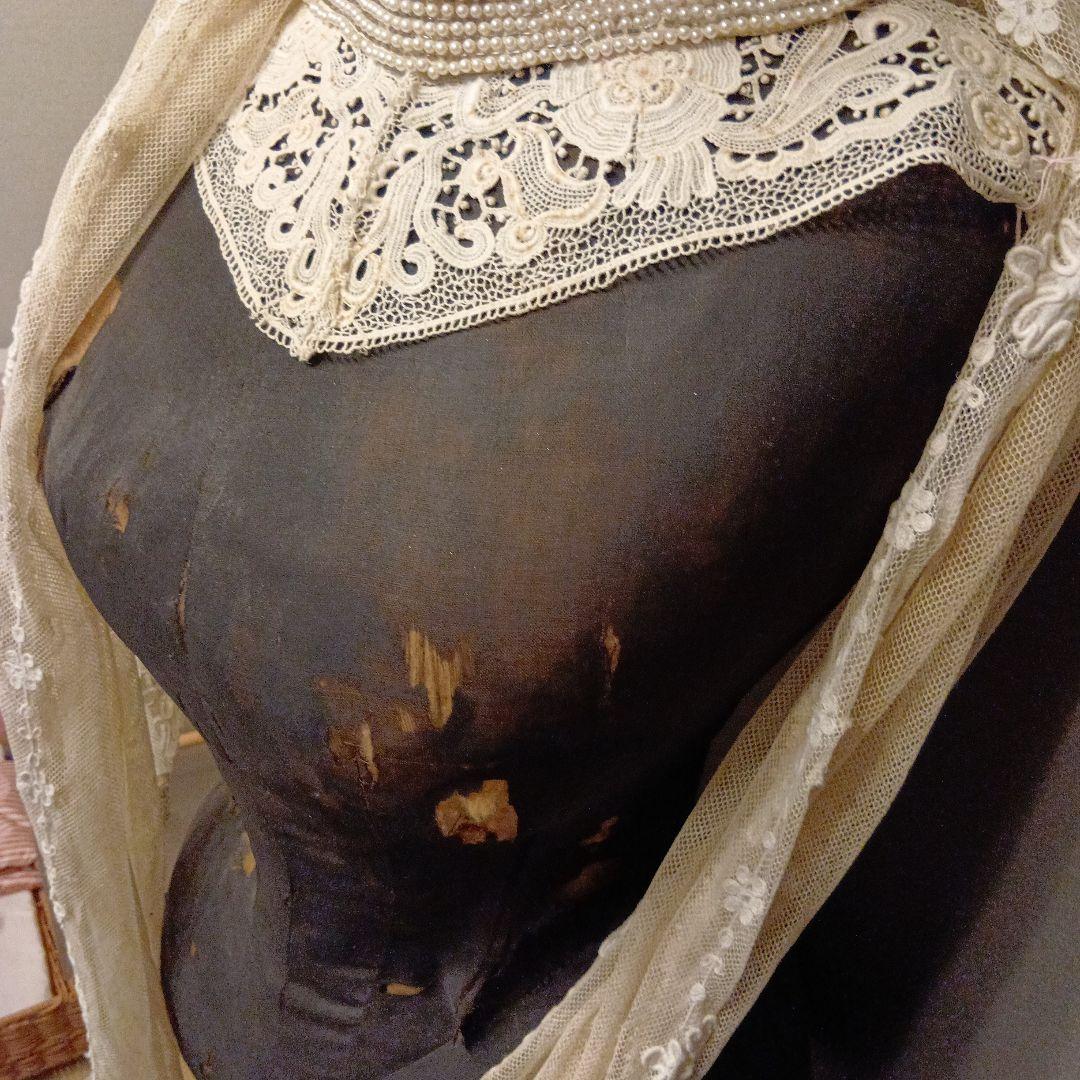 1920年代　フランスアンティークトルソーブラック希少