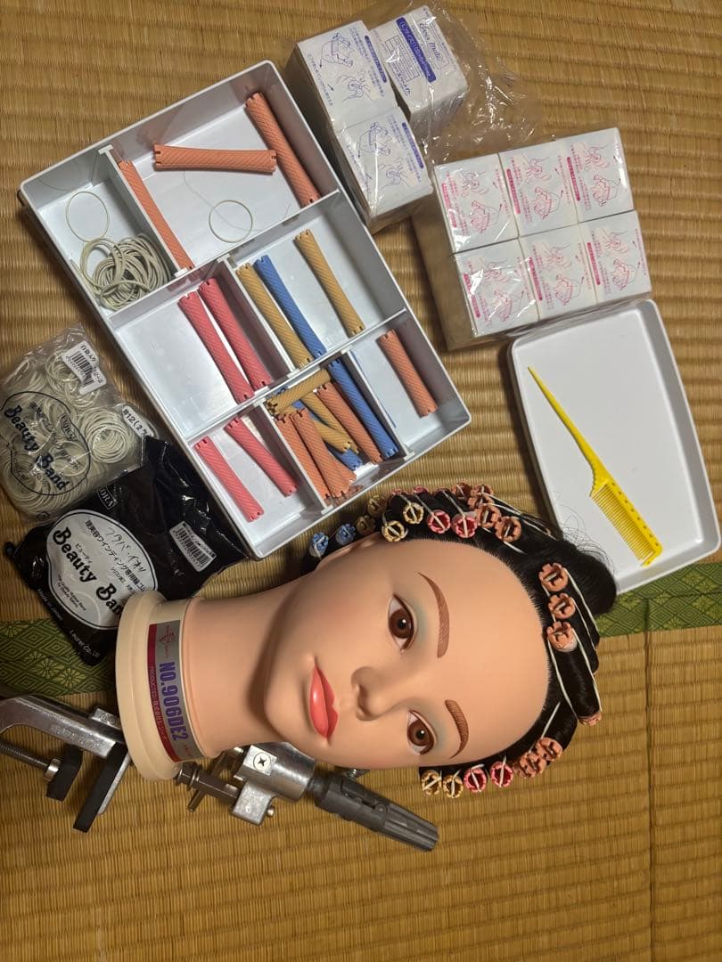 美容師国家資格　ワインディング　セット