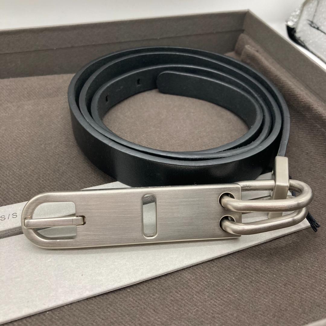 ▼Rick Owens リックオウエンス　ベルト　レザー　22ss 箱付き