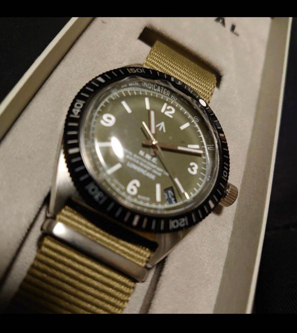 NAVAL WATCH LOWERCASE TRAVEL COUTURE 別注