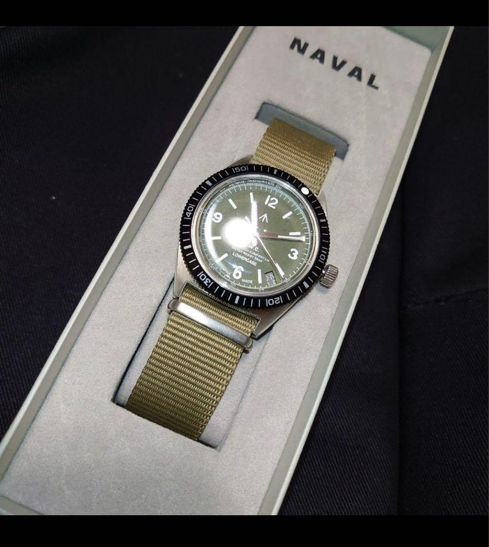 NAVAL WATCH LOWERCASE TRAVEL COUTURE 別注