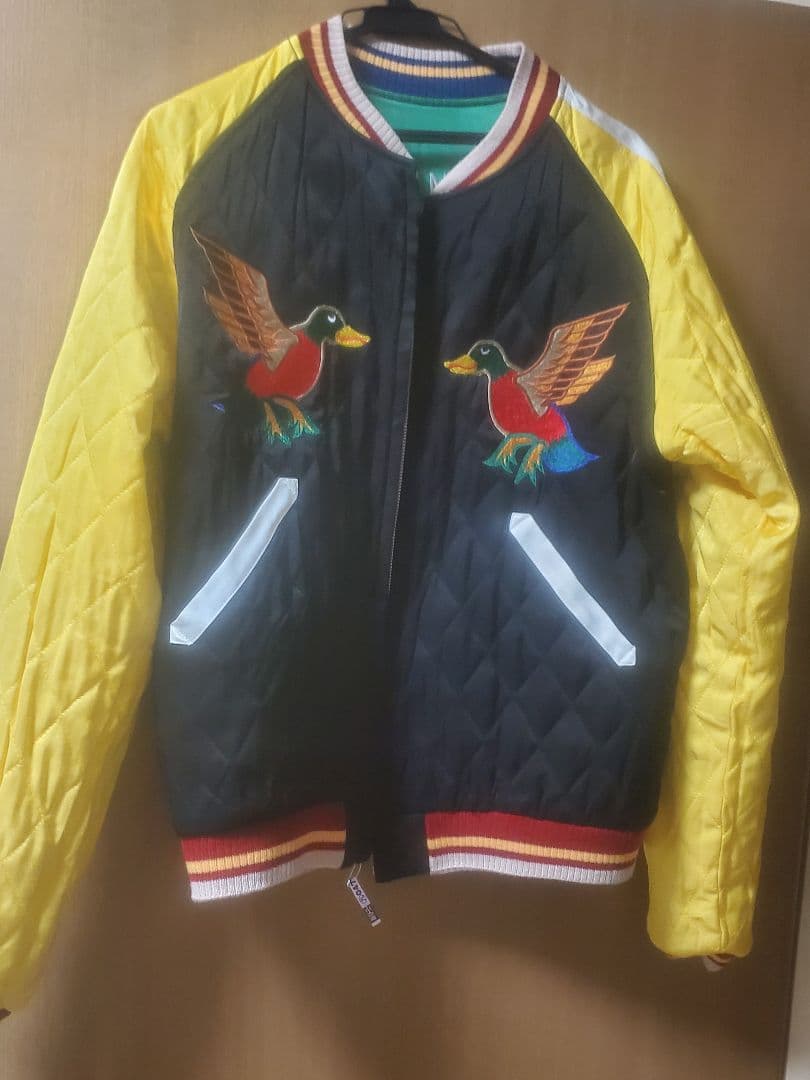 HUMANMADE リバーシブル熊と鴨 スカジャン