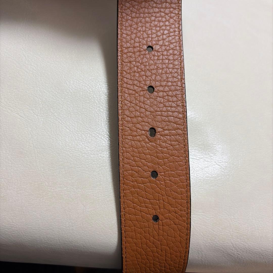 静*°様 LOUIS VUITTON レザーベルト ブラウン/ブラック　M915