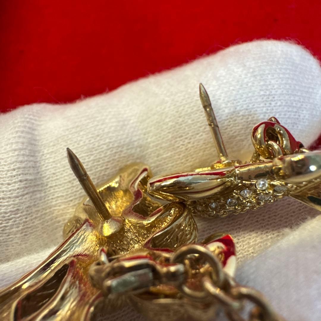 Vintage Burberry クマと飛行機 ピンブローチ‘123