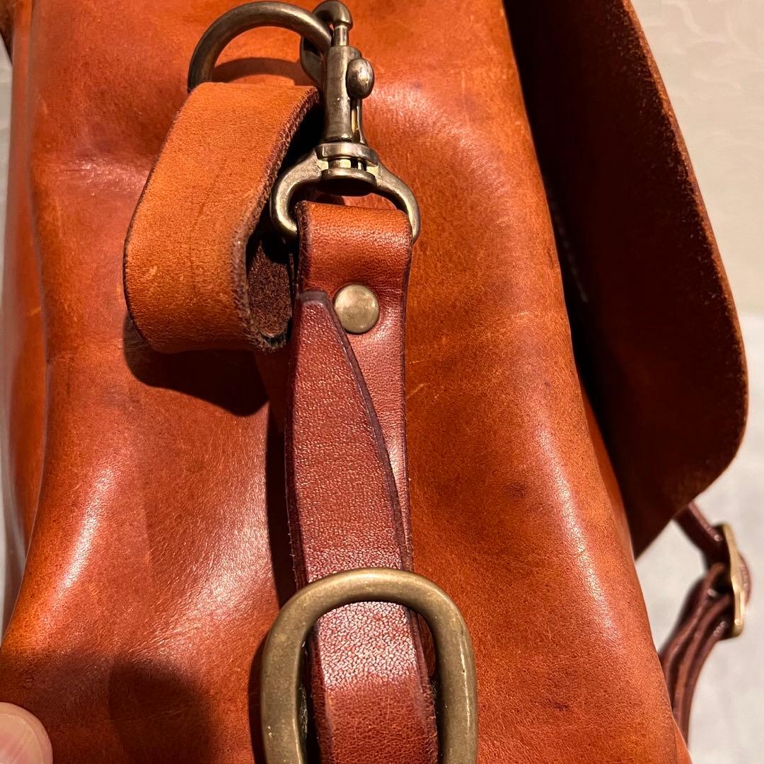 REDMOON ショルダーバッグ メッセンジャーバッグ レッドムーン 本革