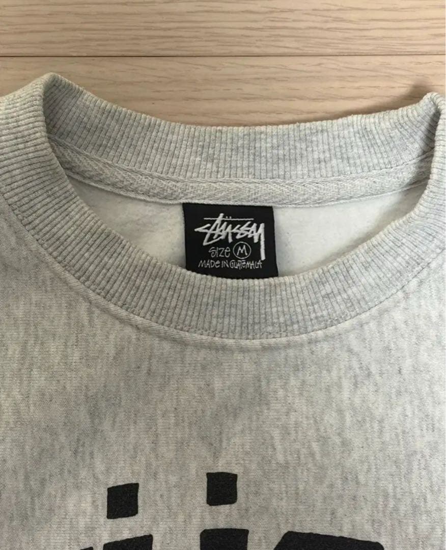 STÜSSY グレー スウェット Mサイズ