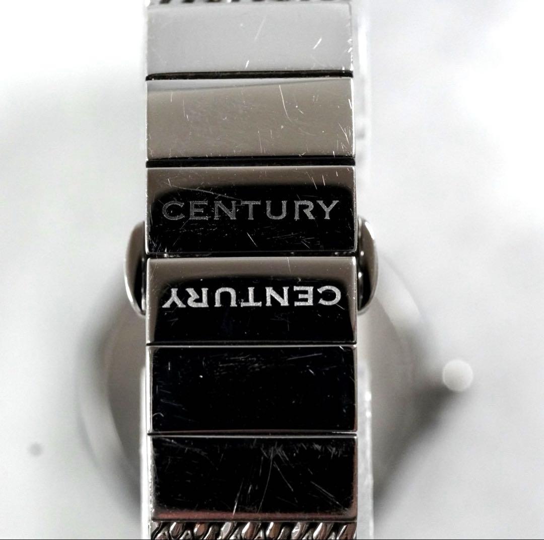 極美品 CENTURY センチュリー タイムジェム 2針 1pダイヤ 腕時計