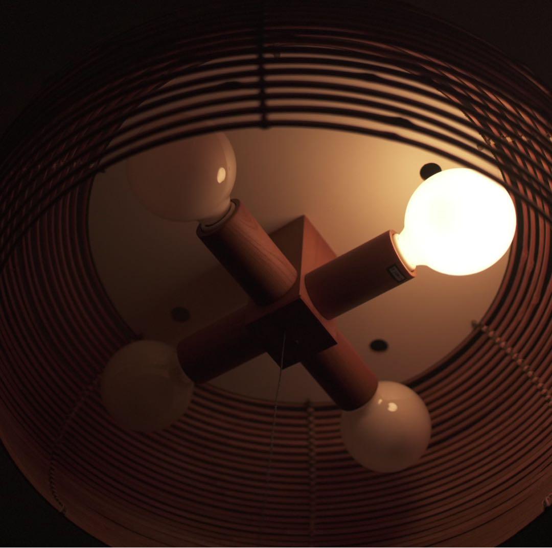 【希少】Yamagiwa 町田悟 和モダン ランプ 照明 ビンテージ 洋室にも