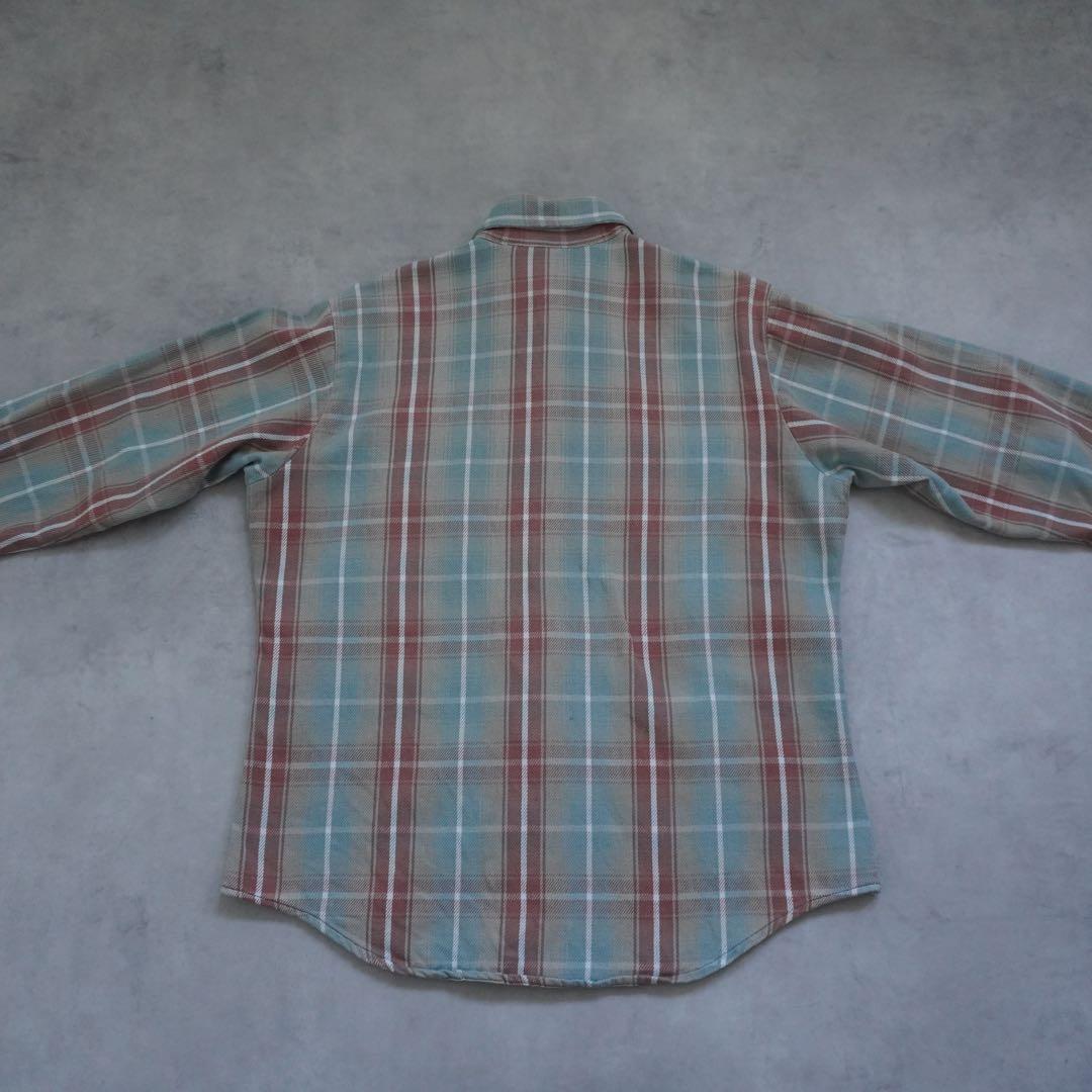 【80s】BIGMACビッグマック ネルシャツ USA製 M ヘビネル