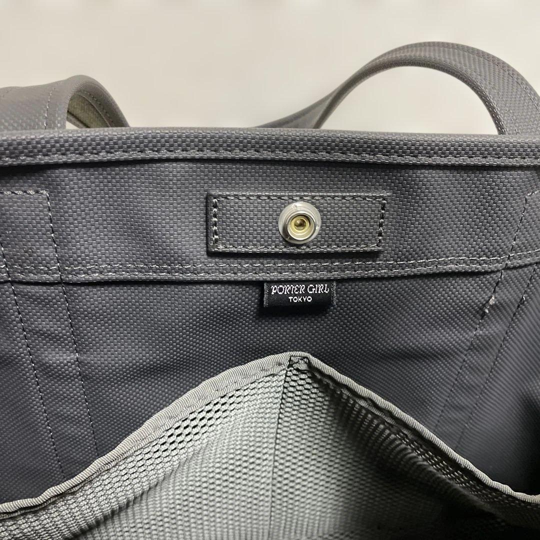 美品　PORTER ポーター ボーイフレンドトート トートバッグ　M カーキ