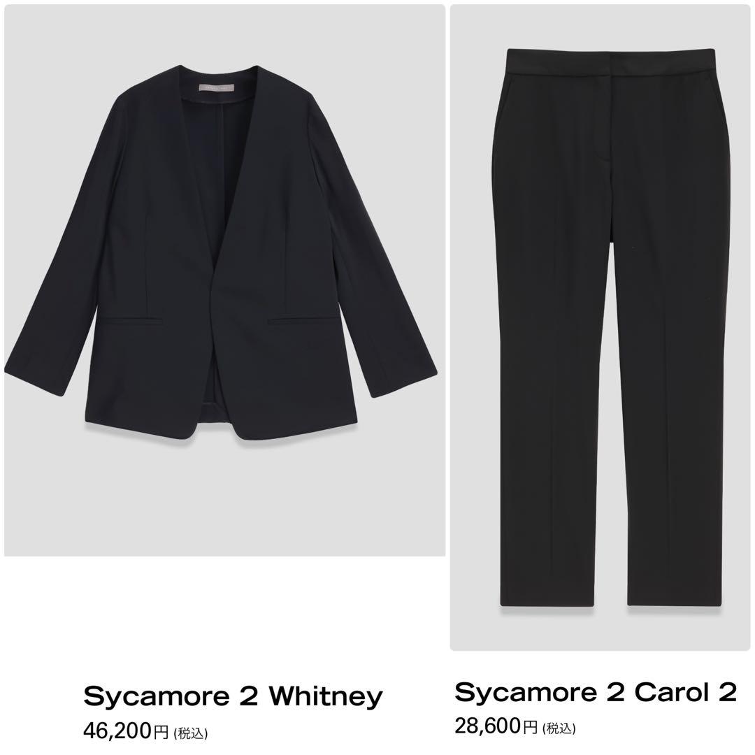 theory luxe 24SS Sycamore2 パンツスーツ　黒　36