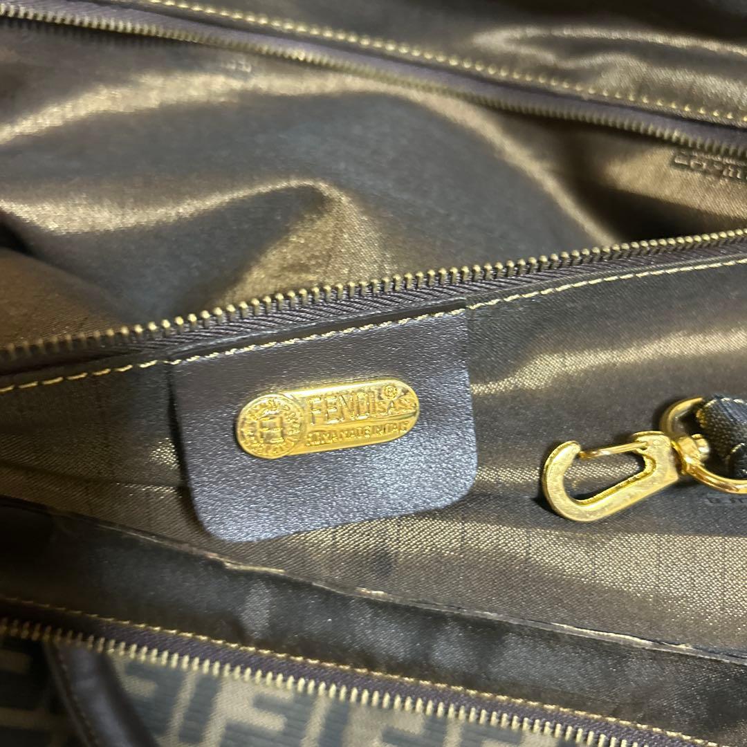フェンディ FENDI ズッカ ボストンバッグ 新品