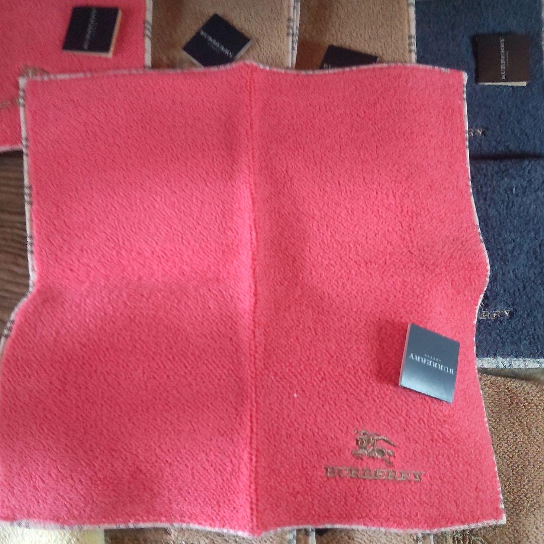 BURBERRYタオル地ハンカチ（小）12枚　ハンカチーフ5枚　まとめ売り