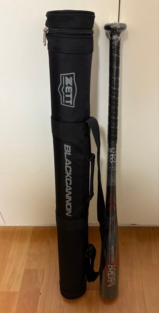 ゼット ブラックキャノンモンスター ヒドラ 軟式一般用バット 84cm ケース付