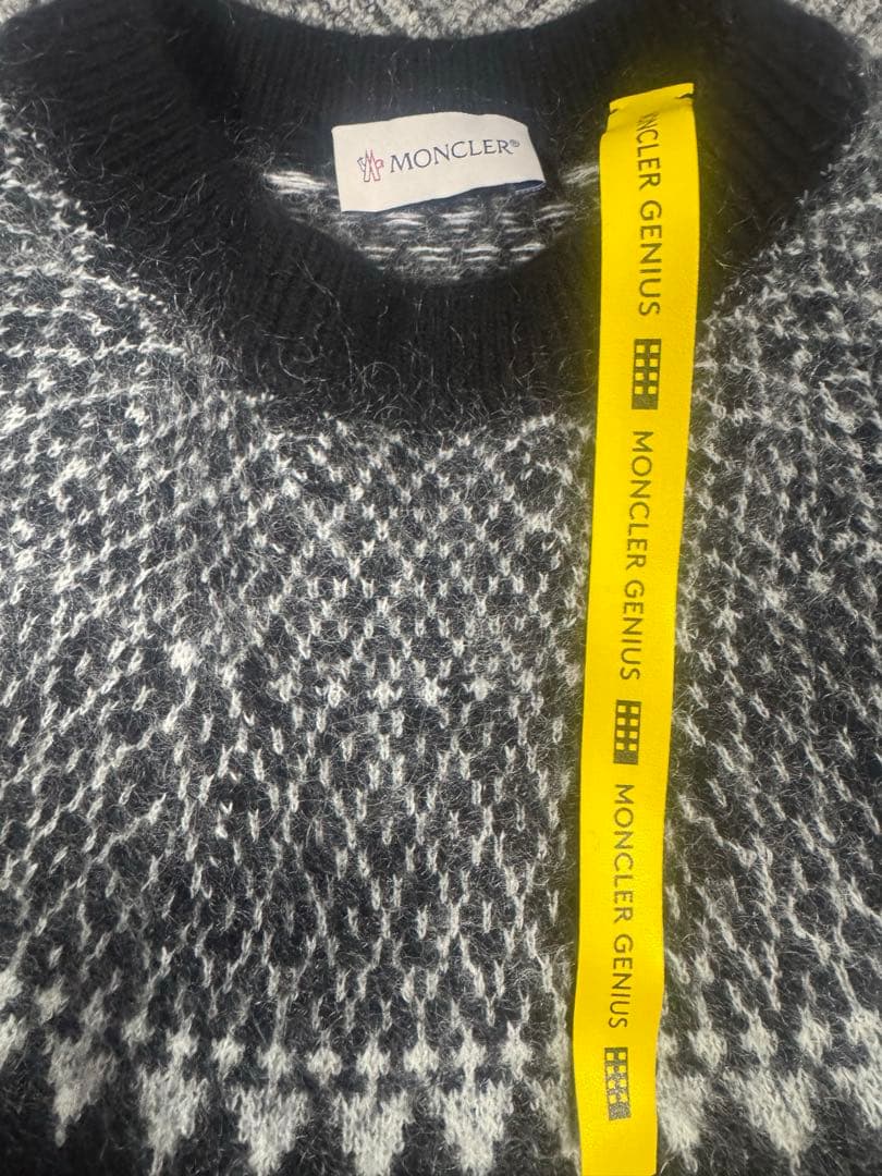 moncler fragment 雪柄ニット　ＸＬ
