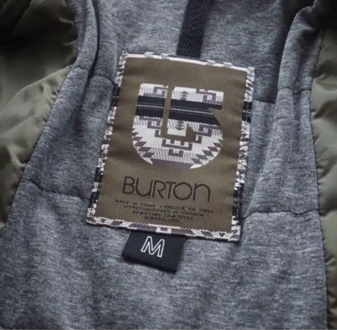 BURTON 幾何学模様 フード付きジャケット　Burton スノボ/スキー