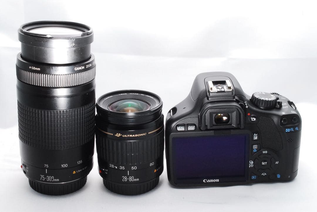 超望遠レンズ付‼️CanonKiss X4‼️スマホ転送可‼️入門モデル‼️すぐ使える‼️