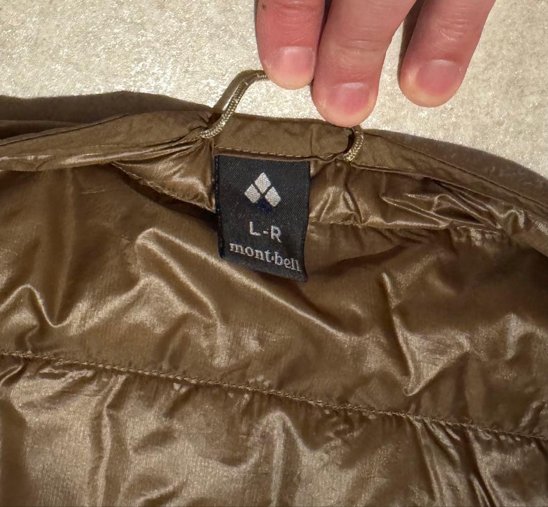 mont-bell インナーダウン　サイズL