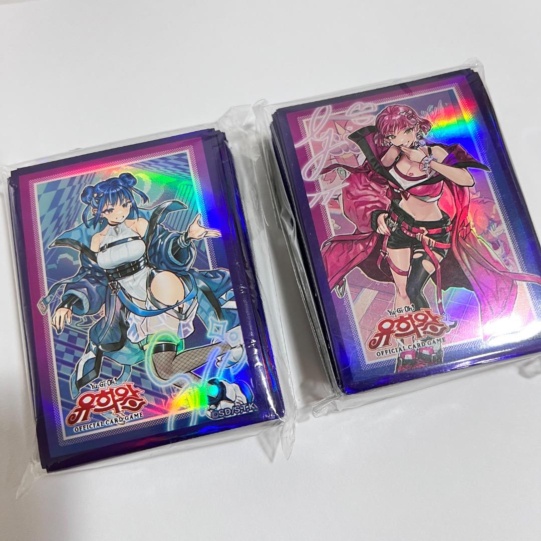 遊戯王 イビルツイン リィラ キスキル 韓国版スリーブ 100枚入り2セット