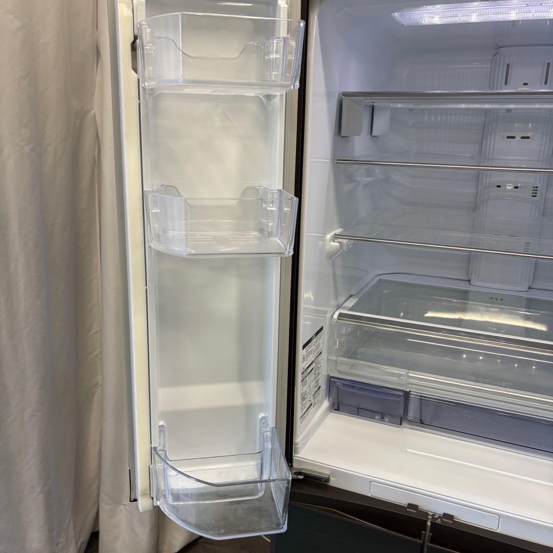 ★24　冷蔵庫　三菱　600L級　大型　フレンチドア　安い　おしゃれ　設置無料