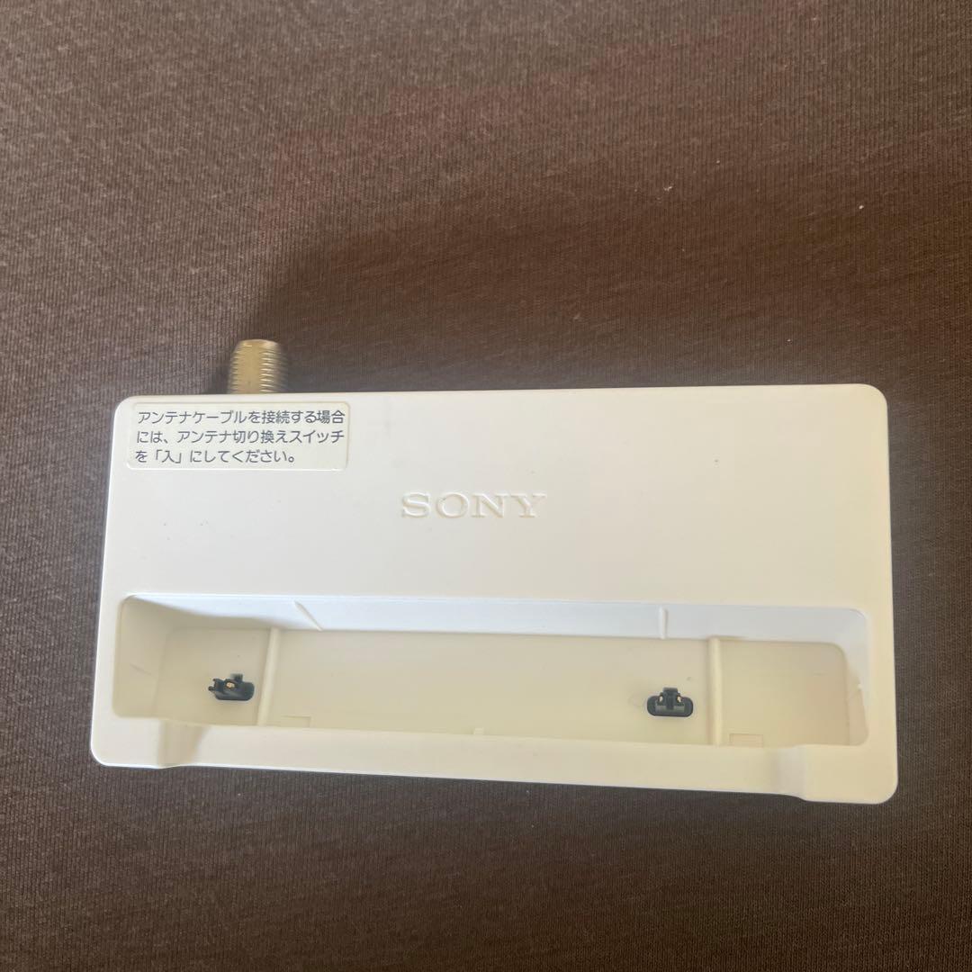 ソニー ワンセグテレビ ブラビア XDV-D500 ホワイト　ACアダプター付き