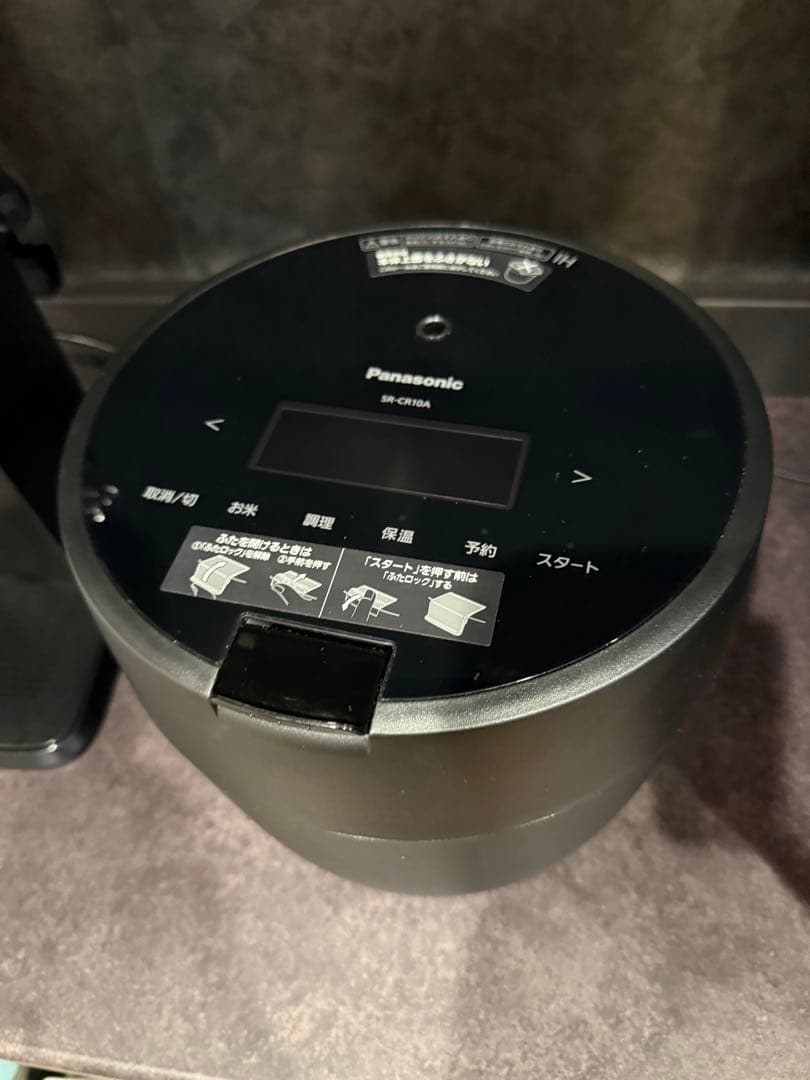 Panasonic SR-CT10A 炊飯器 黒