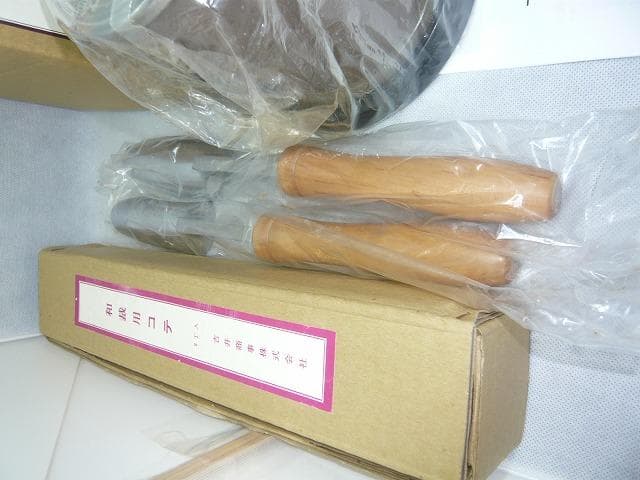 新品完全未使用　吉井式(タキイ　製 )　 電化鏝　和裁コテ　和裁こて　鏝２本付②