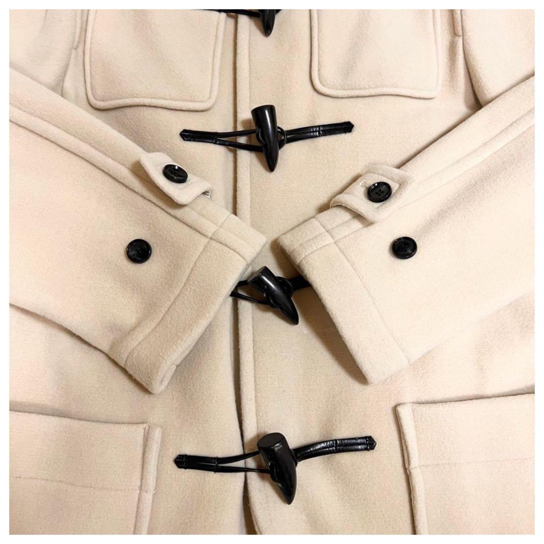 極美品✨ドレステリア Super140'sダッフルコート フード付きロングコート